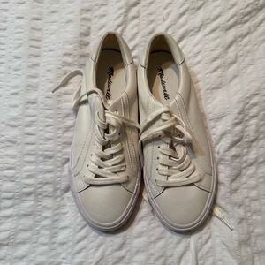 Madewell sidewalk sneakers - white